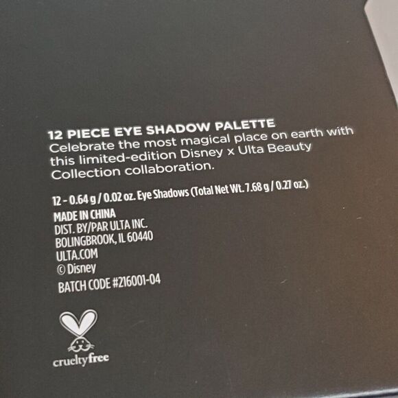NEW Ulta Disney 50th HOLLYWOOD STUDIOS Eye Shadow Palette & Batuu Lip Gloss - Picture 8 of 8